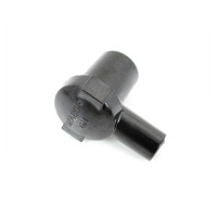 Krytka svíčky černá plast pro Piaggio Vespa, Ciao, SI, Bravo