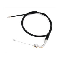Otevírací lanko plynu, černé kovové, pro Honda, CB 50 J, XL Mokick