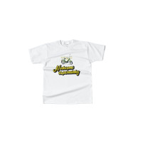 Tričko s potiskem Nakopni vzpomínky Babetta, bílé, vel. XL