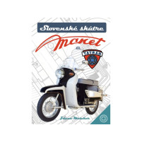 Kniha Slovenské skútre Manet a Tatran (Slovenské skůtry Manet a Tatran)