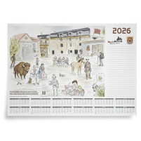 Nástěnný kalendář 2026 Motokenny