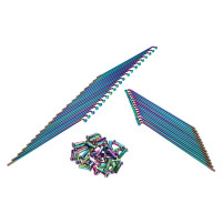 Sada drátů Schmitt 16" neochrom pro Simson S50, S51, S70, S53, S83 Enduro