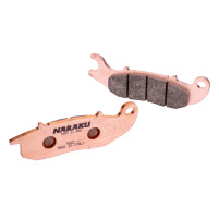 Slinuté brzdové destičky Naraku pro Piaggio Medley 150ie 4V LC ABS 16-20, Vespa GTS 23-