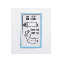 Nálepka na sání, vhodná pro Honda MT 5, 50, 8, 80, MB 5, 50, 8, 80