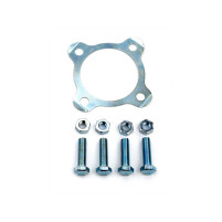 Zajišťovací podlo se šrouby, ocel, 4 otvory, pro Hercules Prima 1, 2, 3, 4, 5, 6, M Optima 3S, Zündapp A 25 typ 460-02, 460-01, Gare