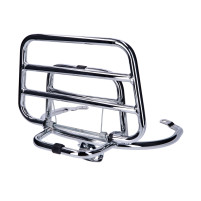 Nosič horního kufru / nosič zavazadel, skládací, chromovaný, pro Vespa Primavera, Sprint  1B000789