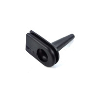 Černá průchodka 29x15 mm pro Zündapp, CS, CX, GTS, C 50   283-07.100