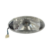 Přední světlo pro skútry, šířka 200 mm, 3-pin