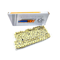 Zlatý řetízek, 136 článků, typ 415, pro Hercules Prima, MX, Supra, M, GT, GX, Zündapp Bergsteiger CS, CX, Hai, GTS, KS, C 50 Super, Combintte, R 50,