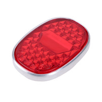 Sklíčko,odrazka zadního světla 66x48mm pro MCB, Puch MS50, VZ50