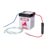 Baterie 6V 4Ah (6N4-2A-7) pro Honda MT, MB, CF70 a Yamaha TT600 – bez elektrolytu