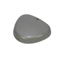 Víko schránky pravé SIMSON S51 Elektronik - stříbrné