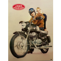 Plakát Jawa 350 Bizon (98 x 68 cm)