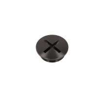 Screw plug 66Heroes M14x1 aluminum black for Sachs 504, 505, 535, 503 2AL/2