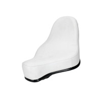 Sedlo Chopper Puch – bílé, objímka 22 mm