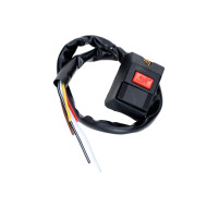 Spínač světel a houkačky pro levou stranu Magura – černý pro Zündapp GTS 50, C 50 Sport, CS, KS,