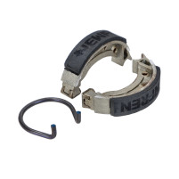 Brzdové čelisti,pakny Newfren 90×18 mm pro Peugeot 103 (přední/zadní)