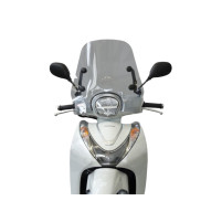Plexi/plexisklo kouřové Fabbri Summer pro Honda SH 125i Mode E5 2021->