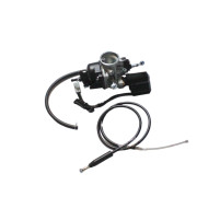 Karburátor náhrada za PHVA 17,5mm s elektrickým sytičem pro Minarelli, Peugeot, Piaggio, Aprilia, Derbi  50ccm 2T