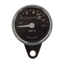 Univerzální tachometr 60mm 140 km/h pro mopedy Puch, Kreidler, Zündapp