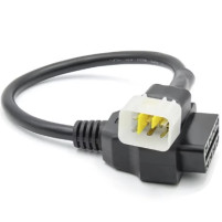 Propojovací kabel OBD diagnostický přístroj Delphi EFI pro Euro 4, 5, Čínské skútry Maxon, Keeway, Benelli