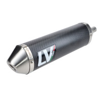 Karbonový tlumič výfuku LeoVince X-FIGHT Slip-On pro Beta RR 50 Motard, Enduro, Racing a Track (2021–2022)
