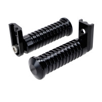 Sada CNC stupaček Fast Arrow černá pro Tomos A35, A3