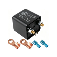 Výkonové relé 12 V 120 A 4pin s konektory