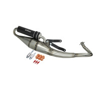 Výfuk LeoVince TT Black Edition pro Peugeot Jet Force, Kisbee, Ludix, Speedfight