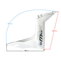Levý boční plast pro B-Max, Kentoya Maximus, Maxon Optimus 125/150ccm Vyber barvu: