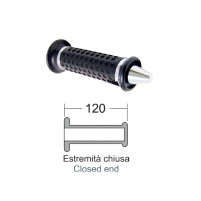 Černé rukojeti / stříbrné