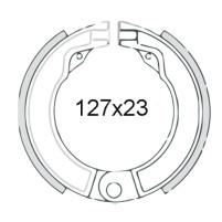 Zadní brzdové čelisti pro Piaggio Vespa 125-150cc 1951/1962 078170