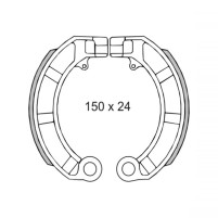 Zadní brzdové čelisti pro Vespa PX125-150-200E / PK50 / VESPA 150-GL-SPRINT  647377