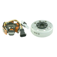 Stator a rotor pro  Aprilia / Piaggio 50 ccm 830296 + 584526