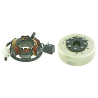 Zapalování komplet, rotor + stator Peugeot 2t 50cc 768349