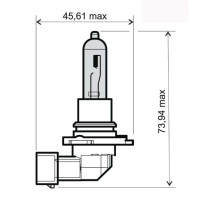 Žárovka HB3 12V 65W