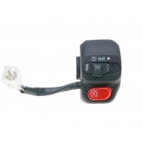 right-hand switch assy for E-starter, w/ light switch pro MBK Skyliner 125, Yamaha Majesty 125 01-02