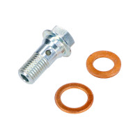 Banjo šroub / adaptér brzdové hadice Polini M8x1 – 10 mm, 178.1002