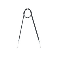 Lanko plynu Schmitt Premium pro Kreidler Florett RM, RMC, LF, LH – černé, 880 mm