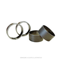 Sada kluzných pouzder přední vidlice KYB BK0003 43×48×12 a 42×44×30 mm pro Yamaha, Suzuki, Kawasaki, Honda a Ducati