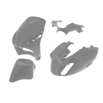 Kompletní sada plastů RMS 4 díly pro Piaggio Zip 50/125 2000–2023 – šedá Nardo Grey
