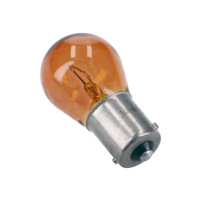 Žárovka RMS 12V 21W BA15S S25 oranžová
