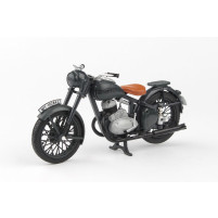 JAWA 250 Pérák (1942) 1:18 - Šedá Tmavá - Prototyp