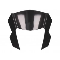 Maska předního světla OEM černá pro Aprilia RX, SX, Derbi Senda, Gilera RCR, SMT 50 Euro4 2018-