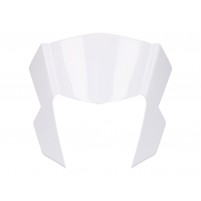 Maska předního světla OEM bílá pro Aprilia RX, SX, Derbi Senda, Gilera RCR, SMT 50 Euro4 2018-