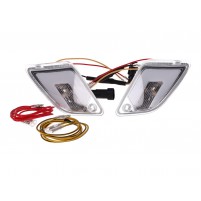 Sada zadních blinkrů Power1 LED bílá s denními světly pro Vespa GT, GTL, GTV, GTS 125-300