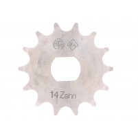 Řetězové kolečko 14 zubů 415 pro Simson S51, S53, S70, SR50, SR80, KR51 / 2 Schwalbe (1/2 x 5,4)