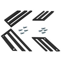 ultra grip elements Opticparts DF for Top Custom Line foot plates - black - set of 4 pcs