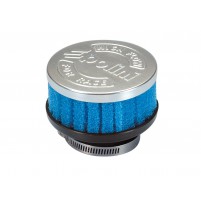 Vzduchový filtr Polini Special Air Box Filter krátký 39mm rovný modrý