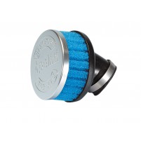 Vzduchový filtr Polini Special Air Box Filter krátký 32mm 30 ° modrý